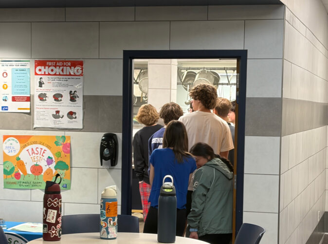 Frewsburg Students Try New Foods For Lunch